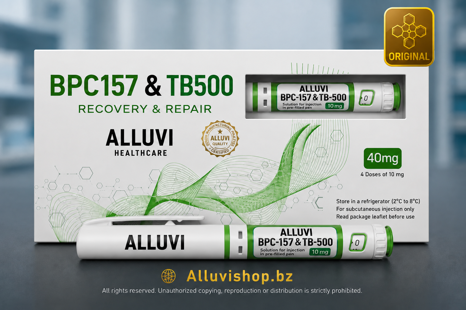 Alluvi BPC-157 & TB-500 40mg